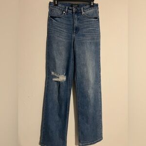 Judy Blue Distressed Straight Leg Jeans